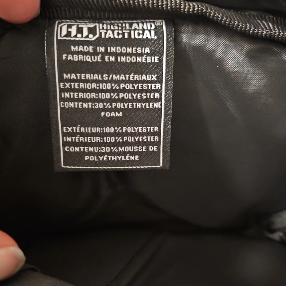 NWT Highland Tactical Small Crossbody Backpack Laser Cut Molle‎